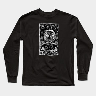 Are You Hungry - We suck Young Blood Illustrated Lyrics - Inverted Long Sleeve T-Shirt